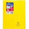 Cahier de 96 pages Seyès Clairefontaine Koverbook 24 x 32 cm Jaune