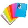 Clairefontaine Kover book pique polypro transparent 8 couleurs ass. 21x29,7 96p seyes
