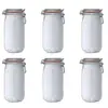 Lot de 6 bocaux en verre 1.5l Le Parfait 900508