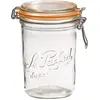 Terrines en verre LE PARFAIT - Lot de 6 - 1kg - D 100 - Transparent