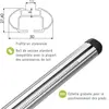 GREENVALLEY Aluminium Roof Bar Complete with premounted Feet Easy One EV