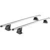 GREENVALLEY Aluminium Roof Bar Complete with premounted Feet Easy One EV