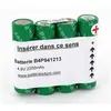 EXALIUM Premium Batterie type 4H-AA2000 pour Compex 4.8V 2.2Ah 941213