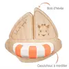 Jeu d'éveil Sophie La Girafe Bateau Rubber&Wood