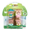 Sophie la Girafe Lot de 4 personnages "Gla Gla"