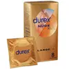 Durex Préservatifs Nude XL - 8 Préservatifs Fins et Extra Larges