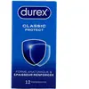 DUREX Préservatifs - Classic protect - Préservatifs anatomiques et épaisseurs renforcées x12
