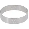 DE BUYER Cercle perforé - Inox - Diametre : 24,5 cm - Hauteur : 2 cm