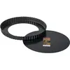 Moule à tarte rond cannelé démontable 28cm De Buyer 4706.28