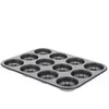Plaque à pâtisserie - DE BUYER - 12 mini saverins - ø 7 cm - Antiadhésives