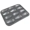 Plaque pour 12 madeleines 25x20 cm en acier antiadhésif De Buyer