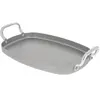 Plancha rectangulaire lisse acier Minéral B 38 x 26 cm De Buyer