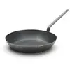 De Buyer Poêle à frire 32 cm la lyonnaise en tôle d'acier bleuie - - Noir - Métal