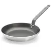 Poêle choc 5 mm resto induction 24 cm - De Buyer - Argent - Aluminium