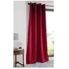 HOME MAISON Rideau Occultant Uni 210gr-m2 Rouge 140 x 280 cm