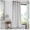 Lovely Casa Rideau Occultant - Marque - Uni - Beige -  illets - 140 x 280 cm