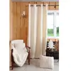 Stof Plaid fausse fourrure polyester effet laine blanc 130x160cm MOUTON