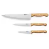 Lou Laguiole - Set 3 couteaux de cuisine Artisan Bois OS