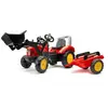 FALK Les Petits Jardiniers Tractopelle À Pédales Supercharger