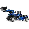 Tractopelle enfant New Holland avec remorque 3 à 7 ans - Falk TU