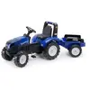 FALK Les Petits Jardiniers Tracteur New Holland Avec Remorque