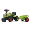 Porteur Tracteur Axos 310 avec remorque Claas - Vert - FALK