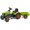 FALK Les Petits Jardiniers Tracteur Claas Avec Remorque