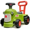 Falk Porteur Tracteur Avec Barre D'aide À La Marche Ergonomique Vert Claas