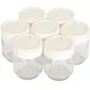 Moulinex A14A03 Yaourtières 7 Pots Verre Couvercle Blanc Yogurta transparent