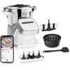 Moulinex Robot cuiseur connecté i-Companion Pro, 17 modes, HF95J810