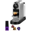 Machine à Café Nespresso Krups Citiz Argent Cafetière à Capsules XN741B10