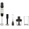 Moulinex - mixeur plongeant 4en1 1000w noirinox  dd65h810 - quickchef