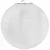 Boule papier mariage 50cm blanc Lot de 1 lanterne 50cm blanche