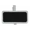 12 ARDOISES BOIS SUR PINCE 4X2CM ARGENT