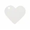Marque Place x10 Coeur Blanc 4 x 4 cm