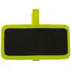 Sachet de 12 ardoises Ecole sur pince Vert