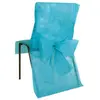 SANTEX Housse de Chaise avec Noeud Turquoise