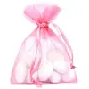 SANTEX Sachet Organdi uni rose
