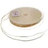 Ruban 20m à BORDS satinés (12mm) - ivoire