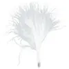 Sachet de 20 plumes 7 cm, Blanches