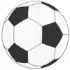 Set de table rond motif FOOT