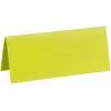Marque-place en carton SANTEX - 10 pièces - 3 x 7 cm - Vert