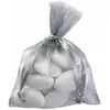 Santex 10 sacs en organza 7.5*10cm - gris