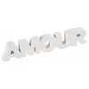 AMOUR SUR TABLE - BLANC  Blanc