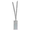 Santex Marque Place Avec Ruban Satin Argent