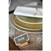Marque-Places Petites Ardoises - Naturel x6