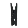 Sachet de 24 MINI-Pinces en bois, Noir