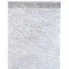 SANTEX Chemin de Table Métallisé Intissé Argent 5 mx30cm