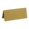 SANTEX 3013-3, Sachet de 10 marque places rectangle, or