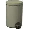 ROSSIGNOL - Poubelle Elora 14l gris vert mat lisse
